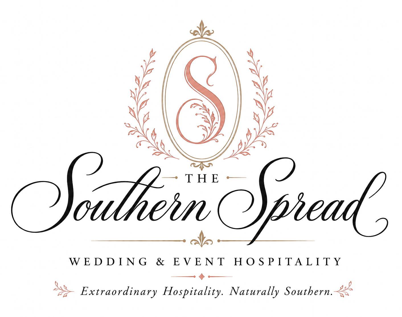 The Southern Spread crest — Wedding & Event Hospitality